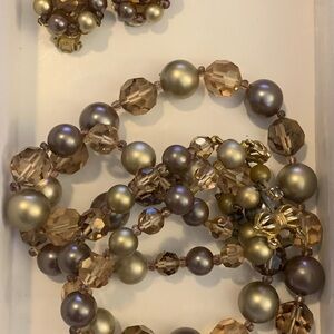 Vintage Marvella Necklace and Earring Set